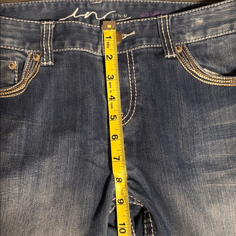 Classic Blue capris with Faded Wash - Picture 9 of 9